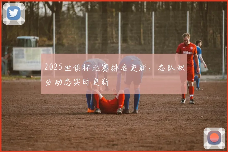 2025世俱杯比赛排名更新，各队积分动态实时更新